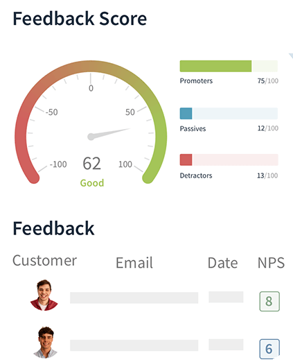 Net promoter score visualization for online reputation management