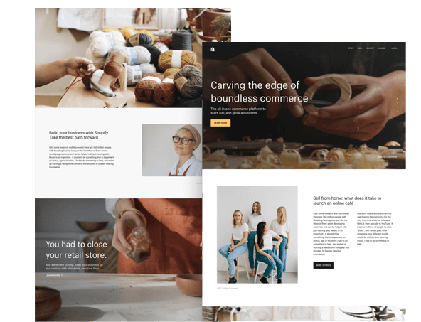 Shopify ecommerce web design Cumbria