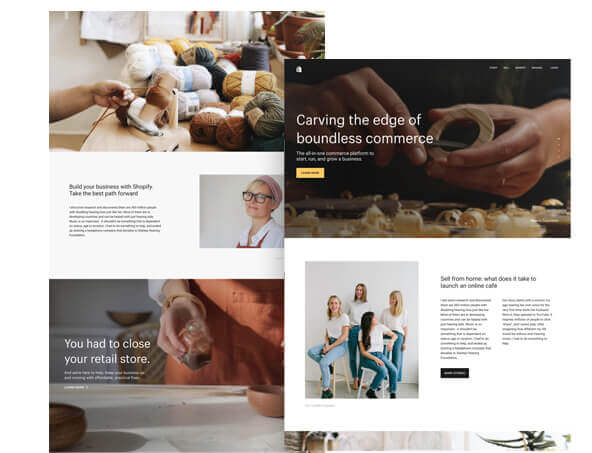 eCommerce Rutland web design using Shopify
